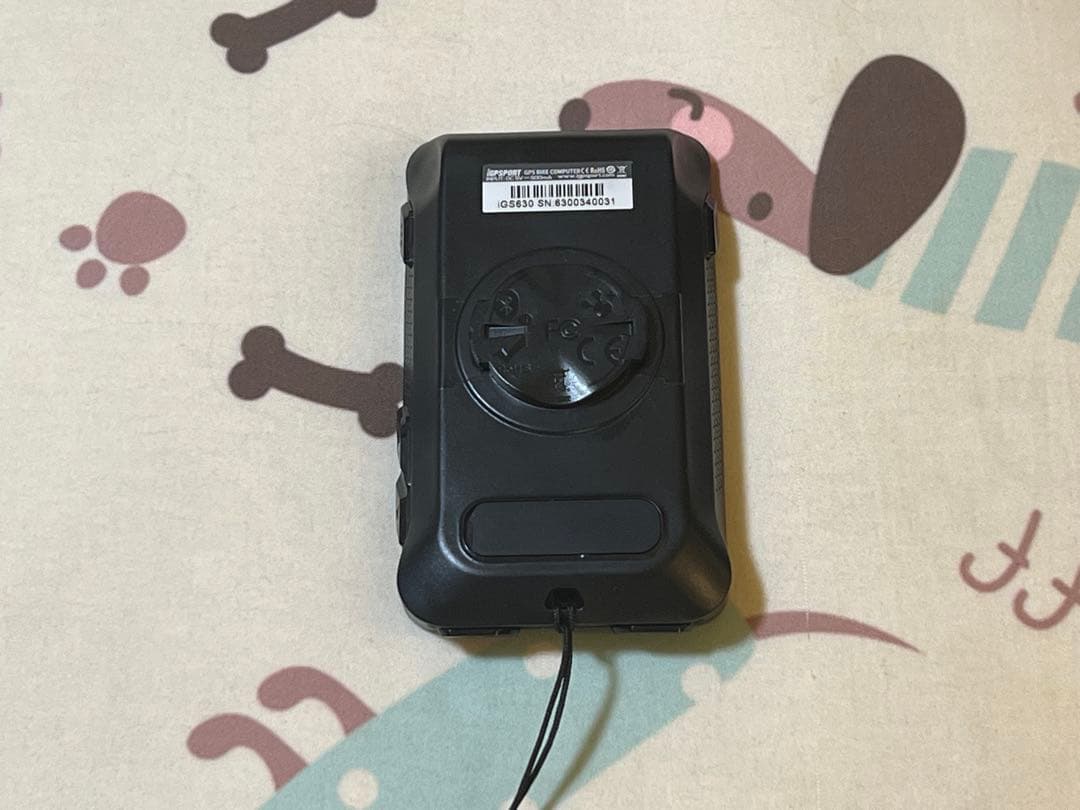 iGPSPORT GPS サイクルコンピューター iGS630 本体、センサー