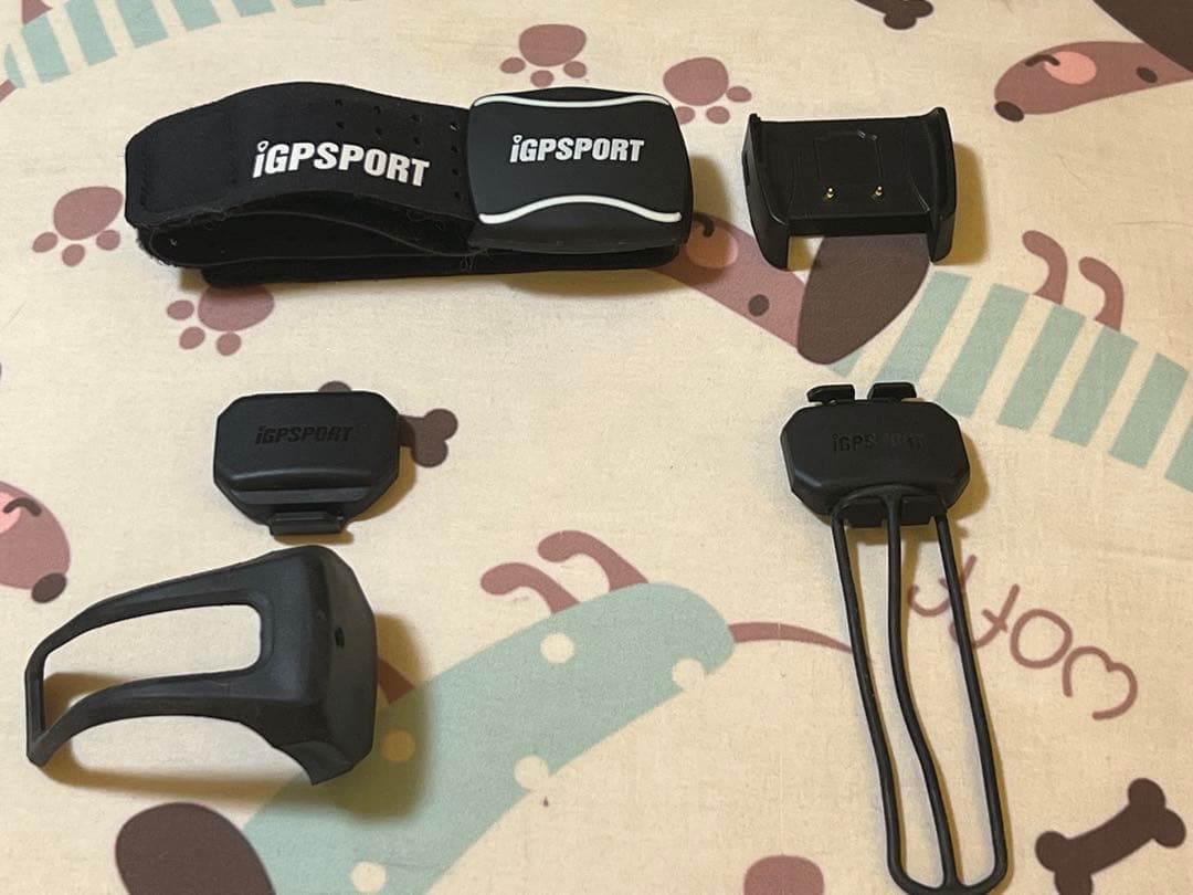 iGPSPORT GPS サイクルコンピューター iGS630 本体、センサー