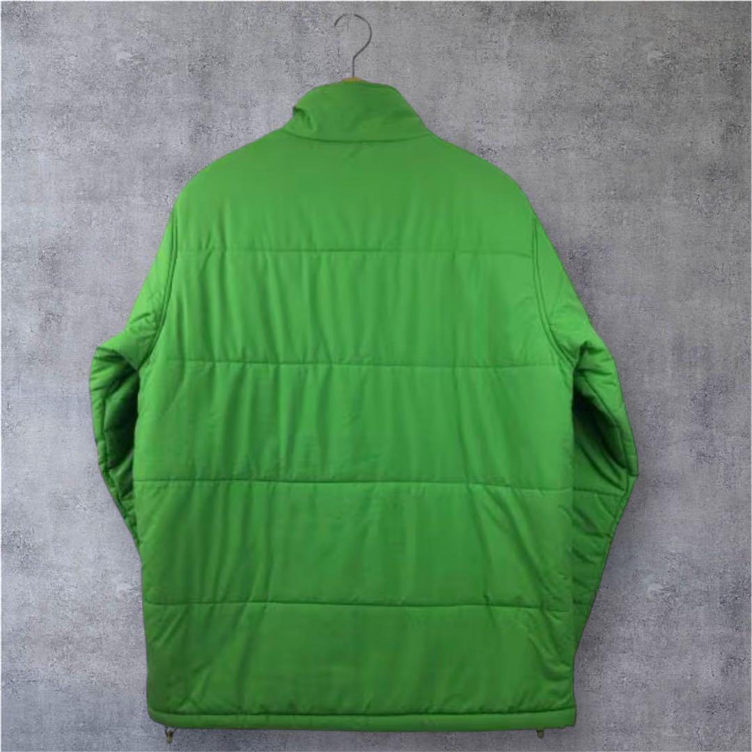 OLD STUSSY ダウンジャケット 黄緑 ステューシー　90s 00s