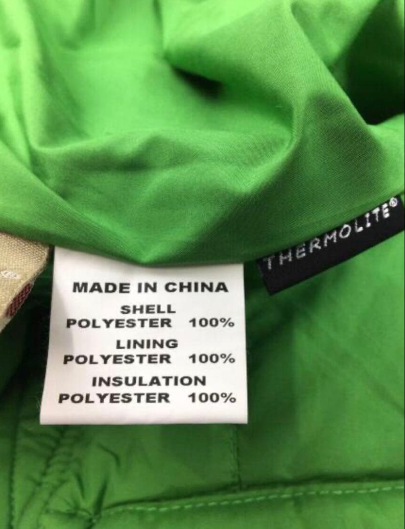 OLD STUSSY ダウンジャケット 黄緑 ステューシー　90s 00s