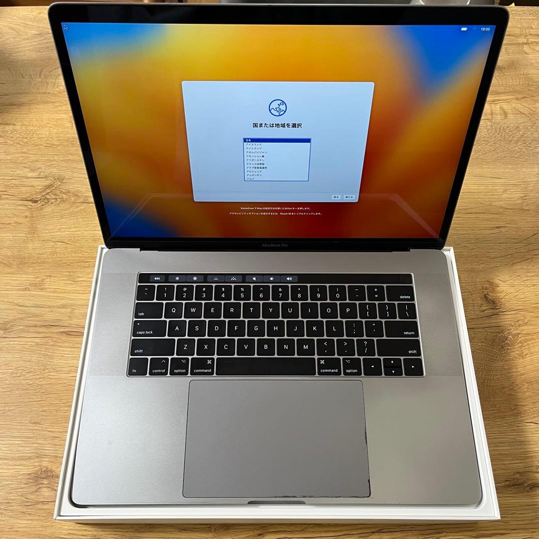 MacBook Pro スペースグレー 15inch 本体 1TB ジャンク