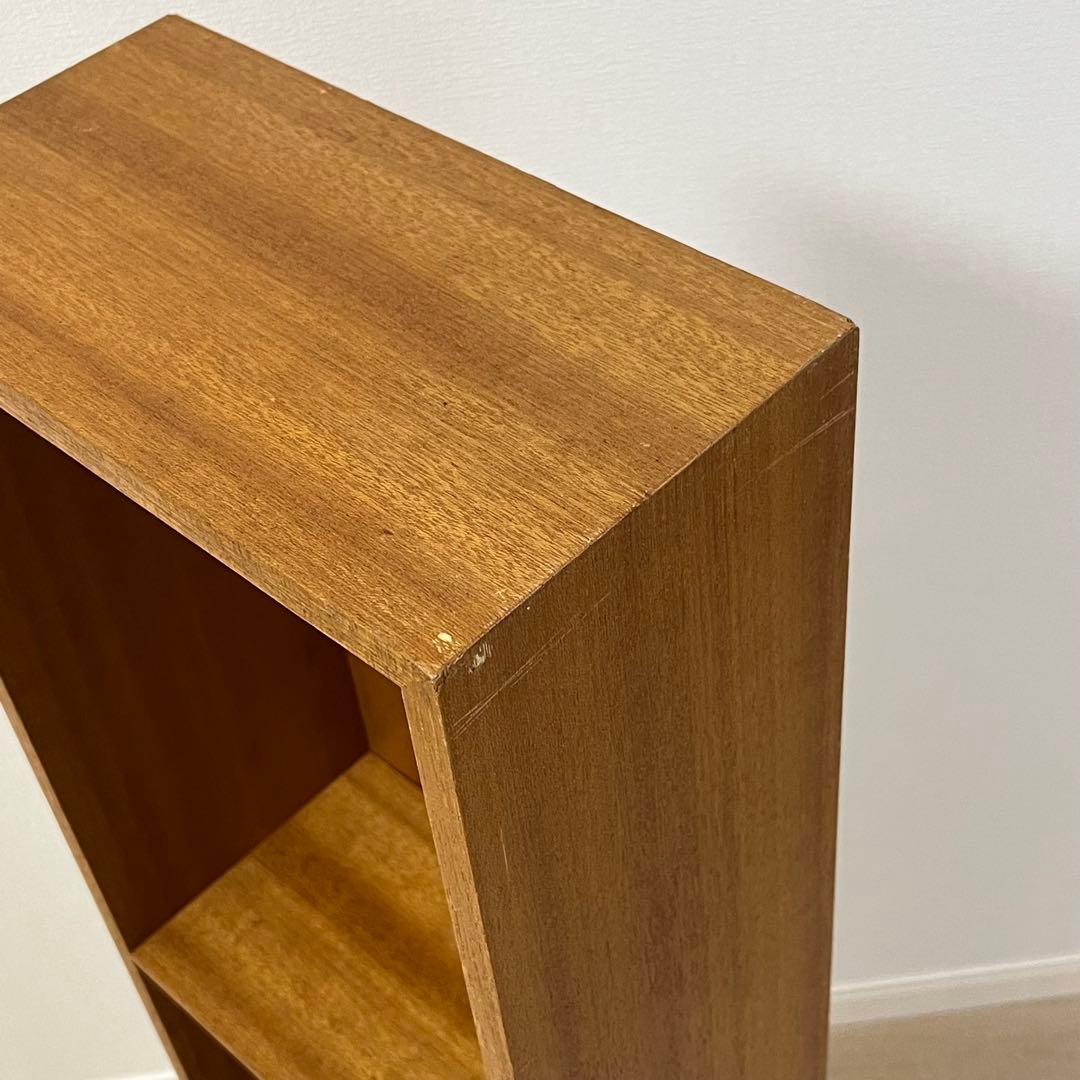 (そ102)和製ヴィンテージ 無垢材 本棚 ラック 無印良品風 ナチュラル家具