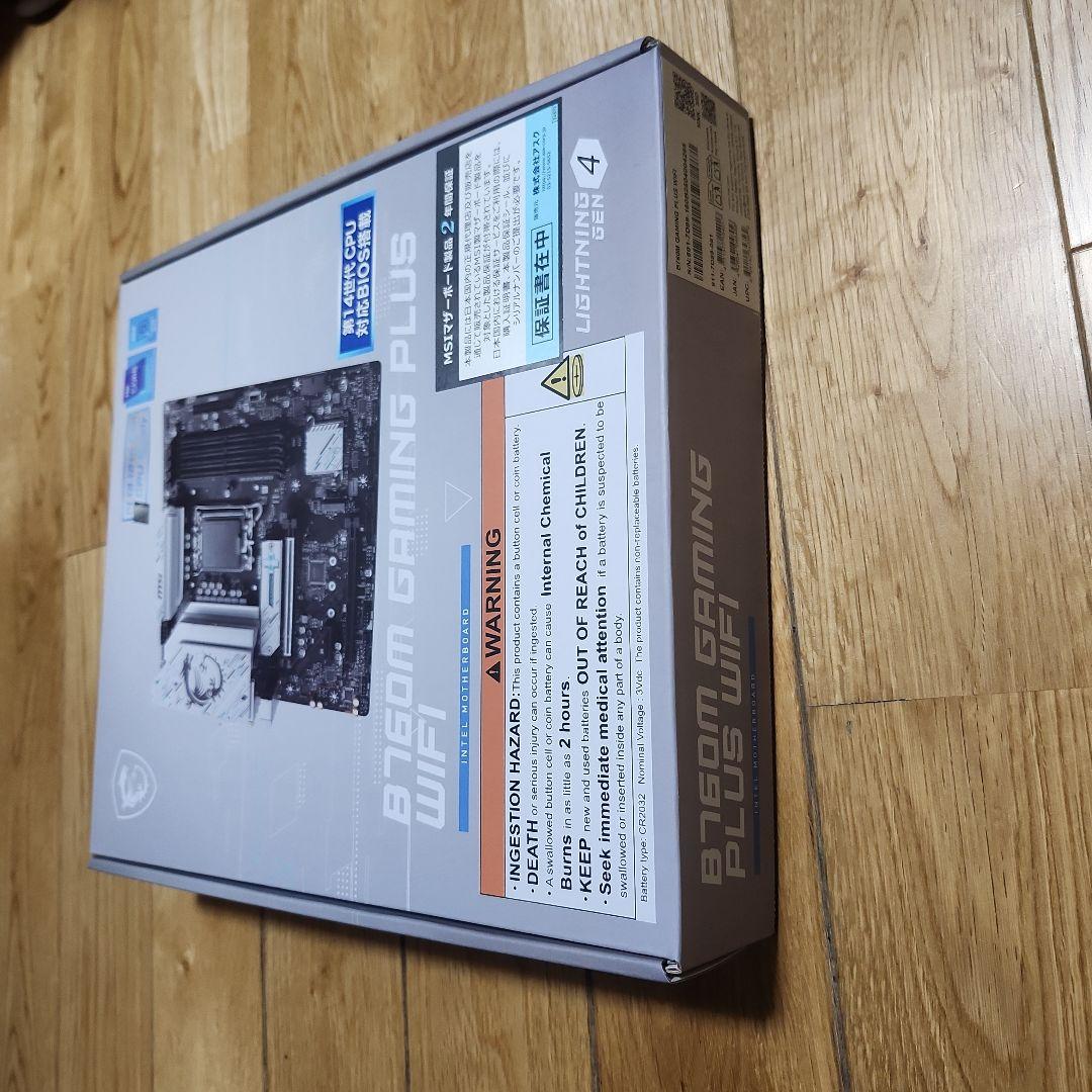MSI B760M GAMING PLUS WIFI マザーボード