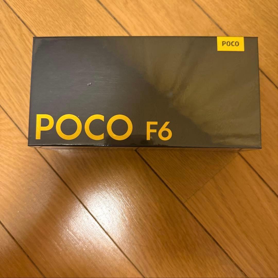 携帯電話本体 POCO F6 12GB RAM 512GB ROM