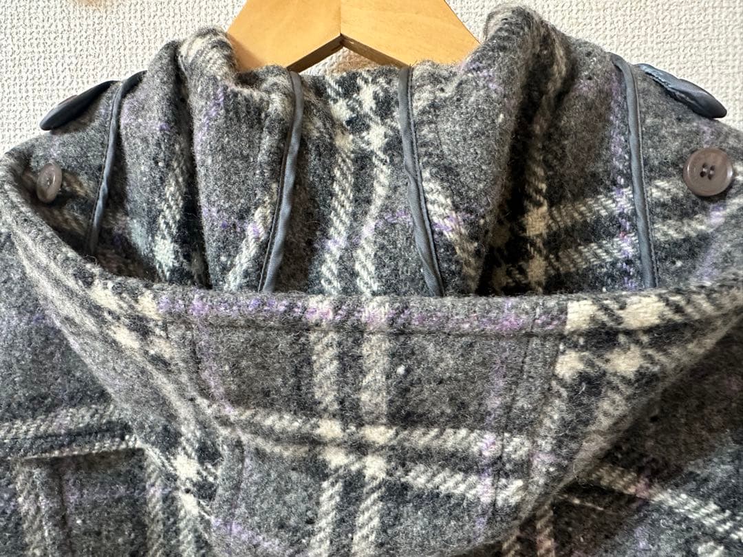 Burberry バーバリー　ダッフルコート フード付