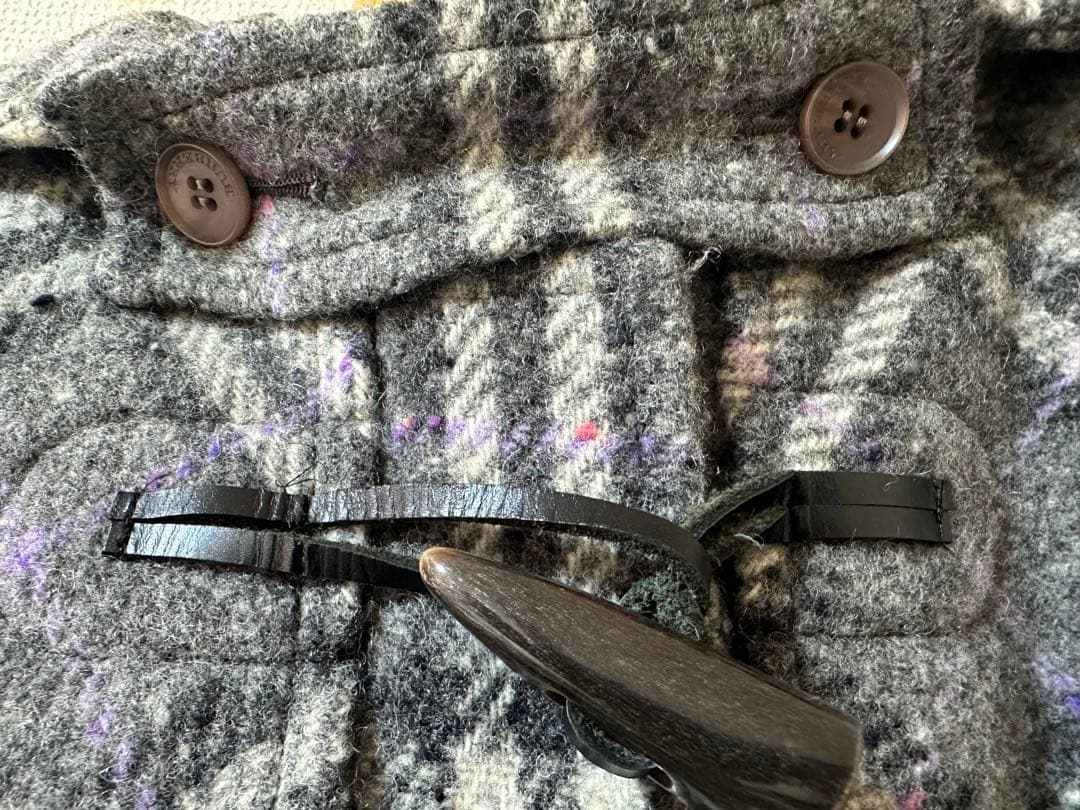 Burberry バーバリー　ダッフルコート フード付