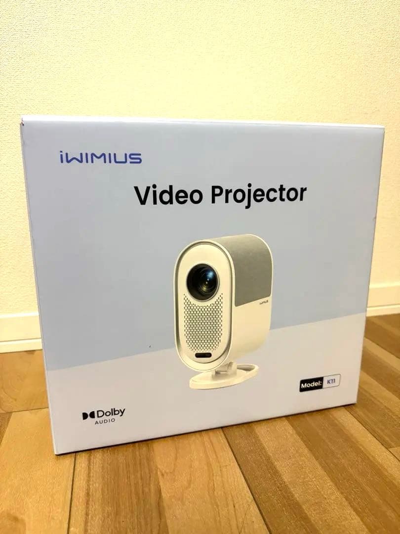 【定価41,000円】AI自動調整 高性能プロジェクター_ iWiMiUSK11
