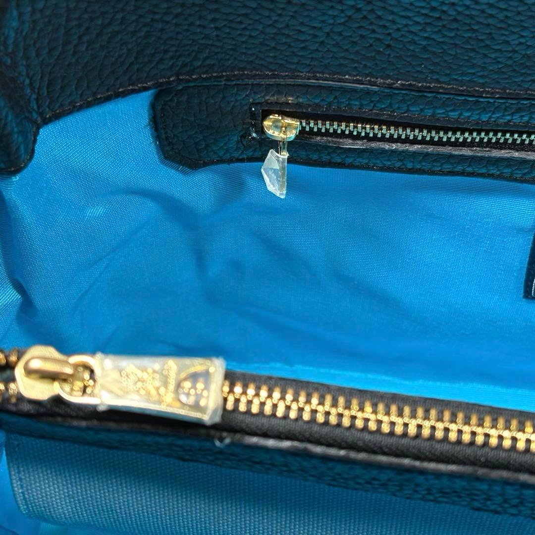 【koto 】A.D.M.J. トートバッグ シボ革 ブラック 保存袋付