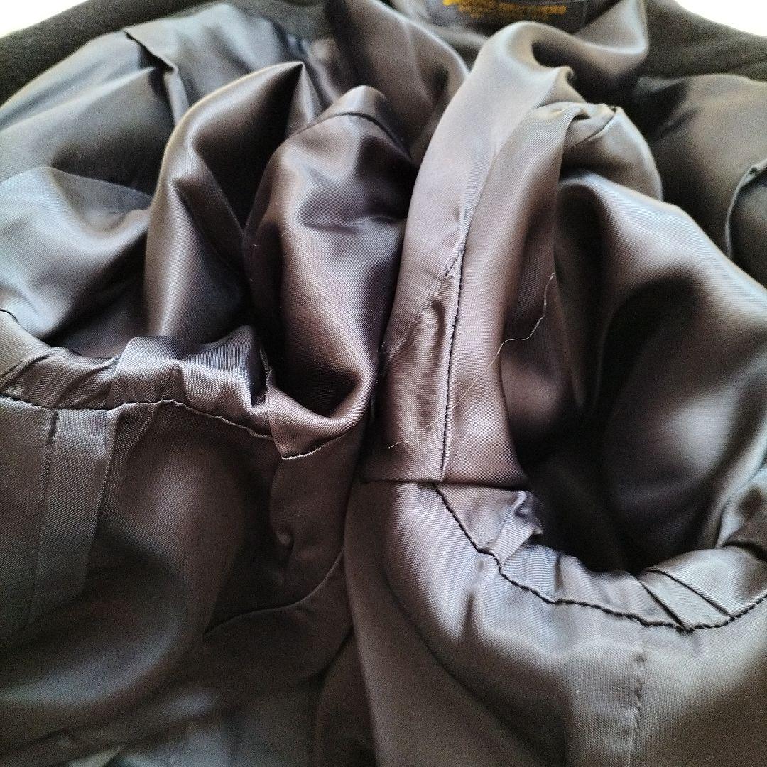 ブルックスブラザーズ　カシミヤ混　チェスターコート　ロング　ラム　ネイビー