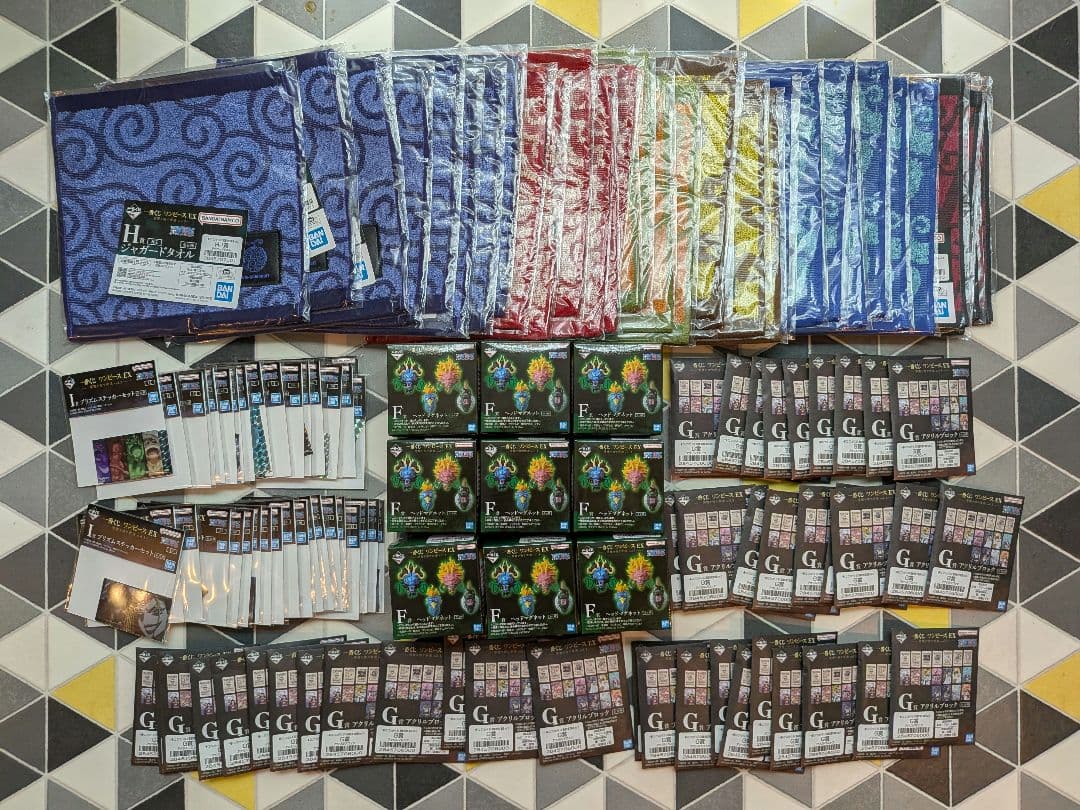 一番くじ ワンピース EX 悪魔を宿す者達 vol.3下位賞　121点まとめ売り