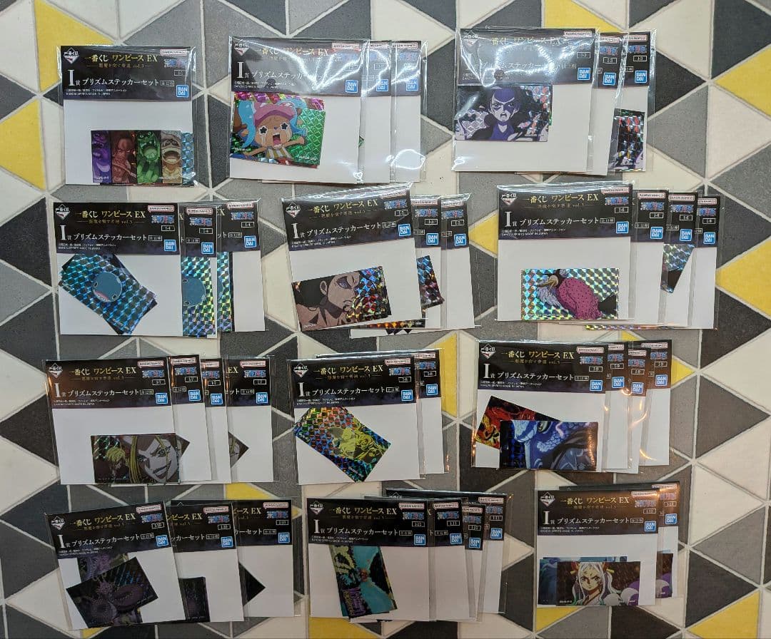 一番くじ ワンピース EX 悪魔を宿す者達 vol.3下位賞　121点まとめ売り