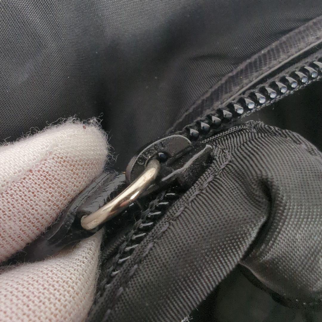 PRADA プラダ ナイロン ボストンバッグ 三角 ロゴ プレート