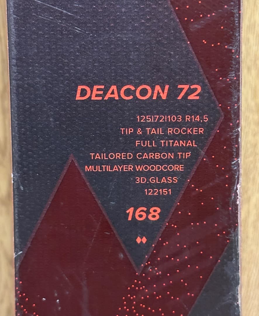 フォルクル；VOLKL DEACON 72 2022-2023 168cm