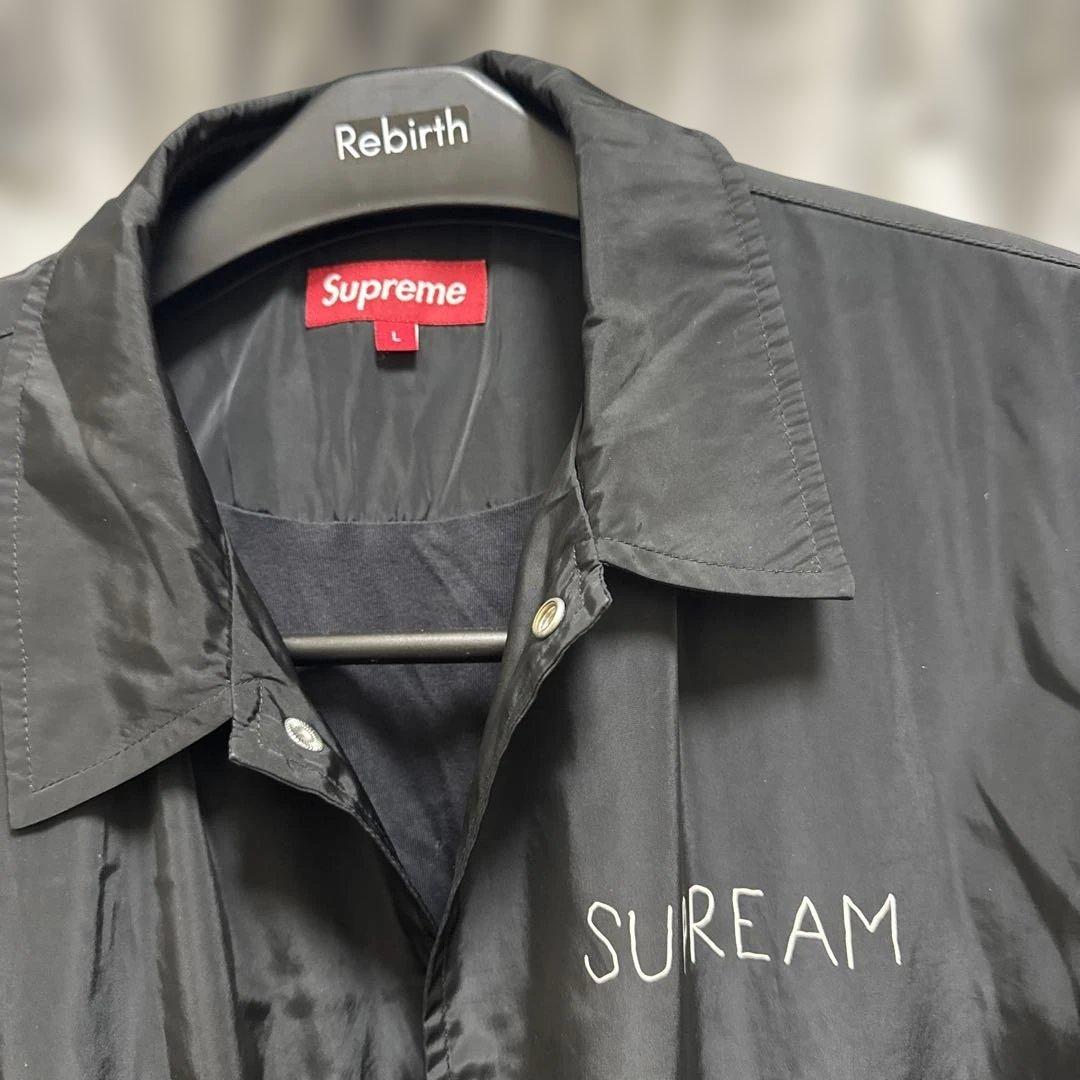 SUPREAM マークゴンザレス　スフィンクス ブラック　コーチジャケット　L