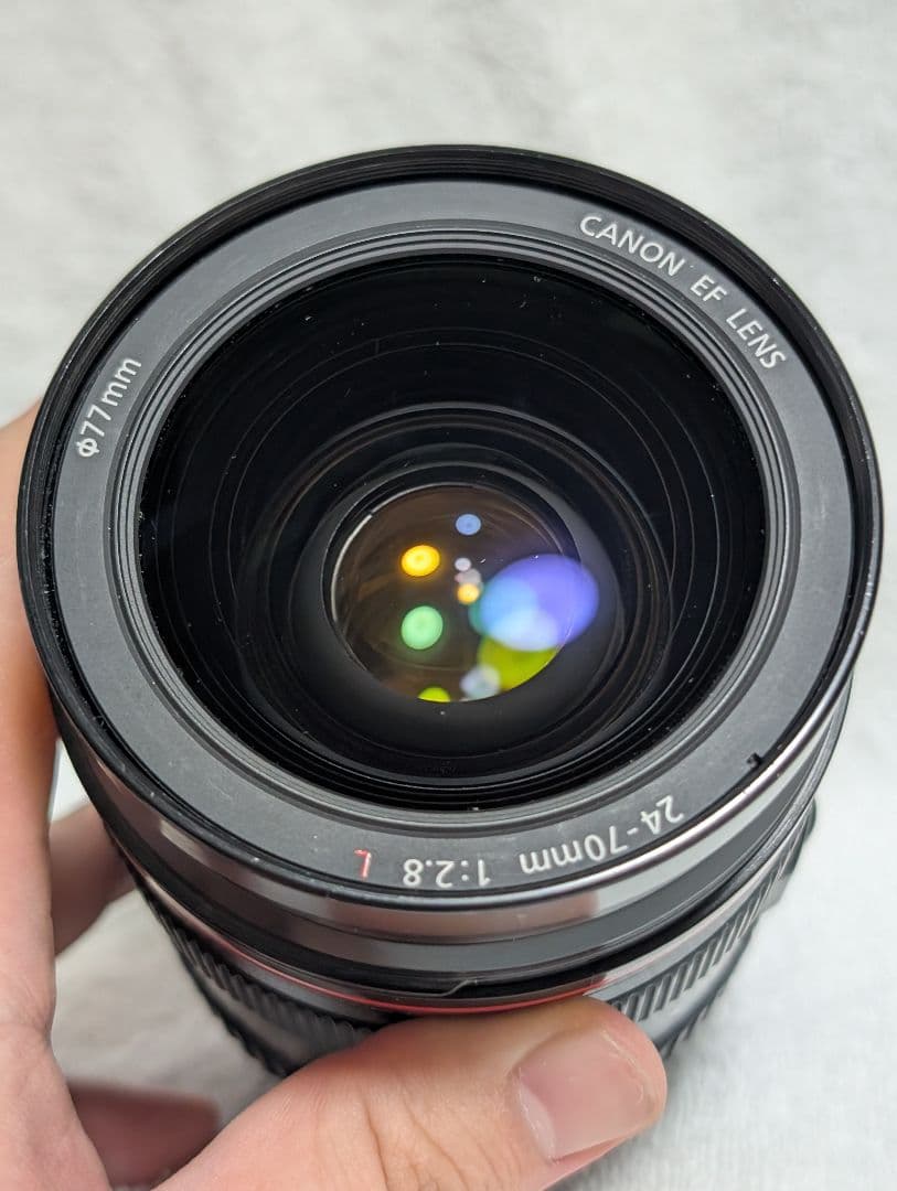 Canon EF 24-70mm f/2.8 L USM おまけ純正フード付