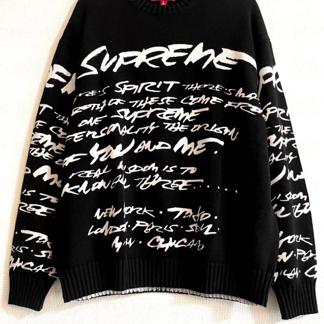 【極美品】Supreme シュプリーム ニット セーター 24SSブラック XL