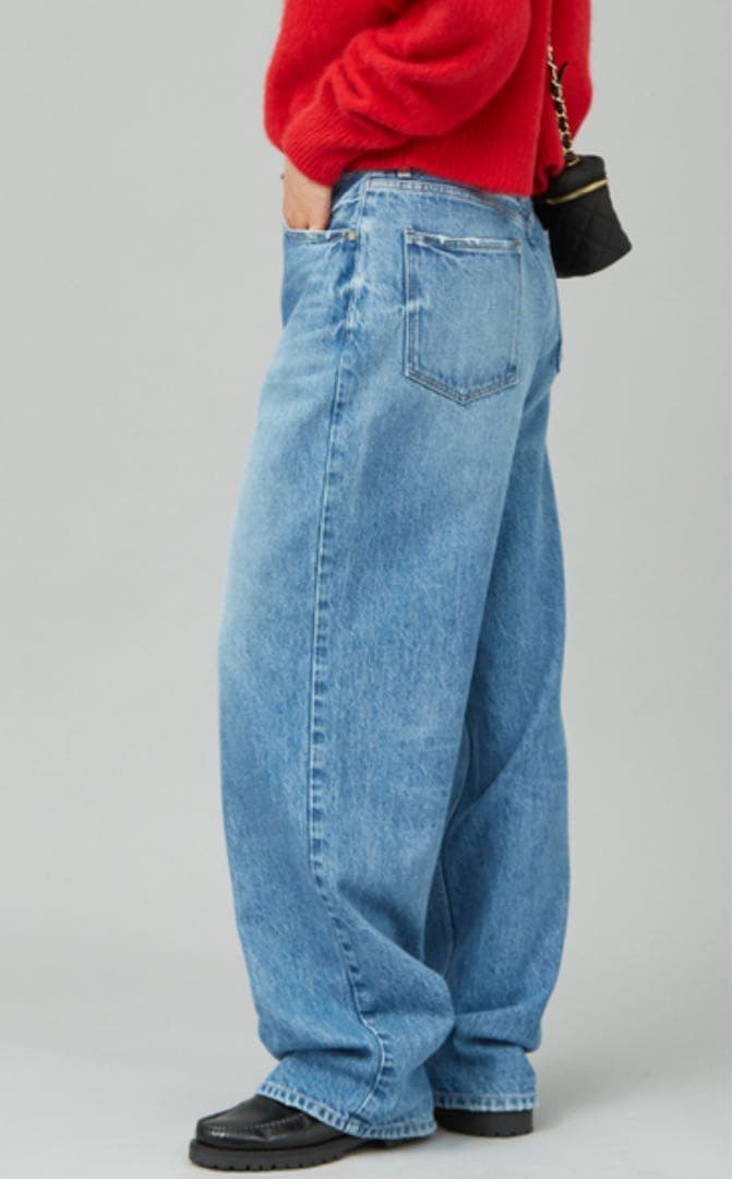 RED CARD別注Dakota　ルーズストレートデニム