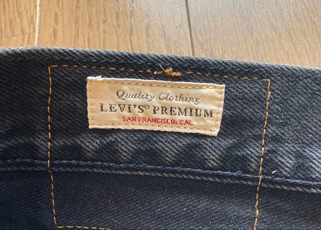 EDIFICE 別注 501ORIGINAL BLACKW32 × L28