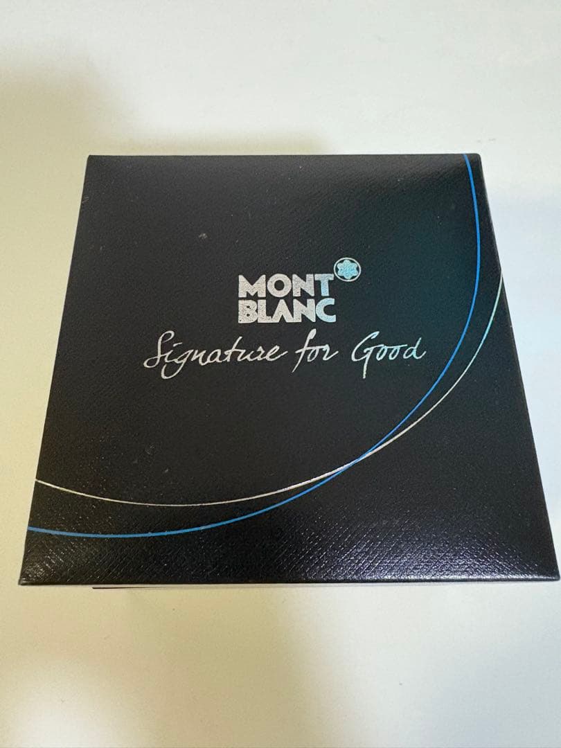 Montblanc モンブラン ブルー サファイア ステンレススチール バングル