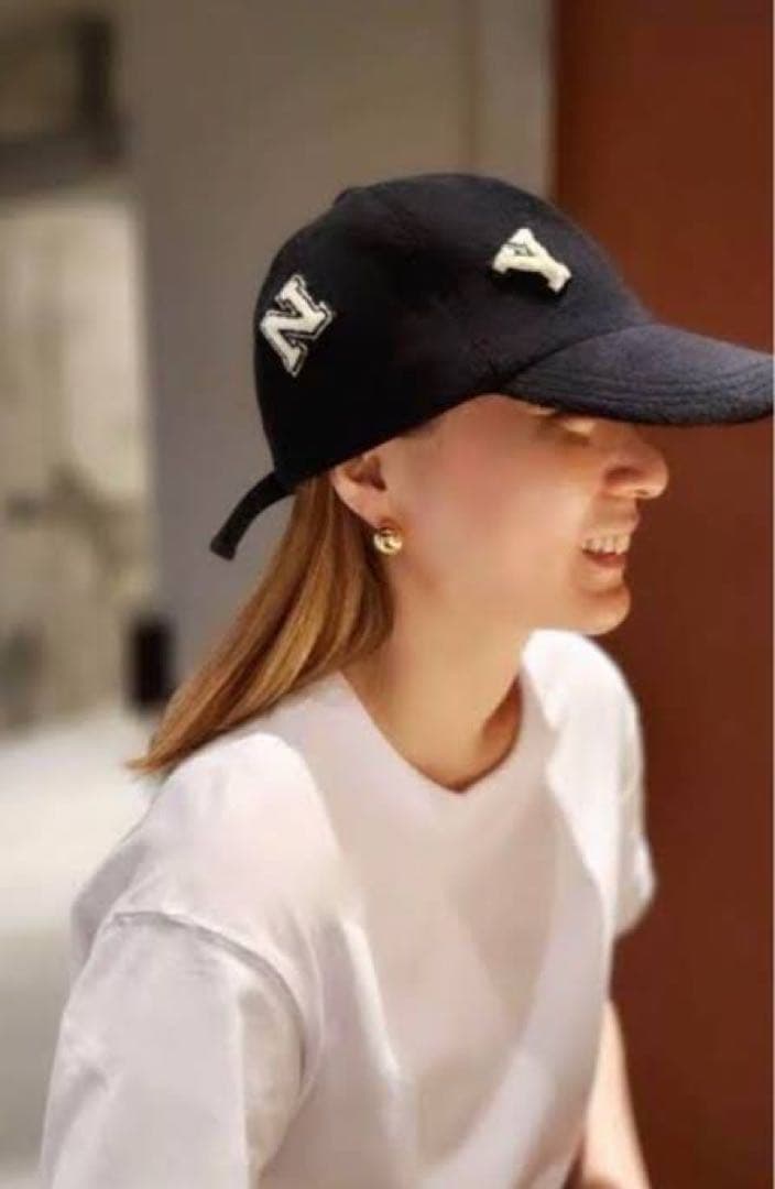 ELLESHOP限定♡LUDLOW ラドロー　キャップ　ブラック　ロンハーマン