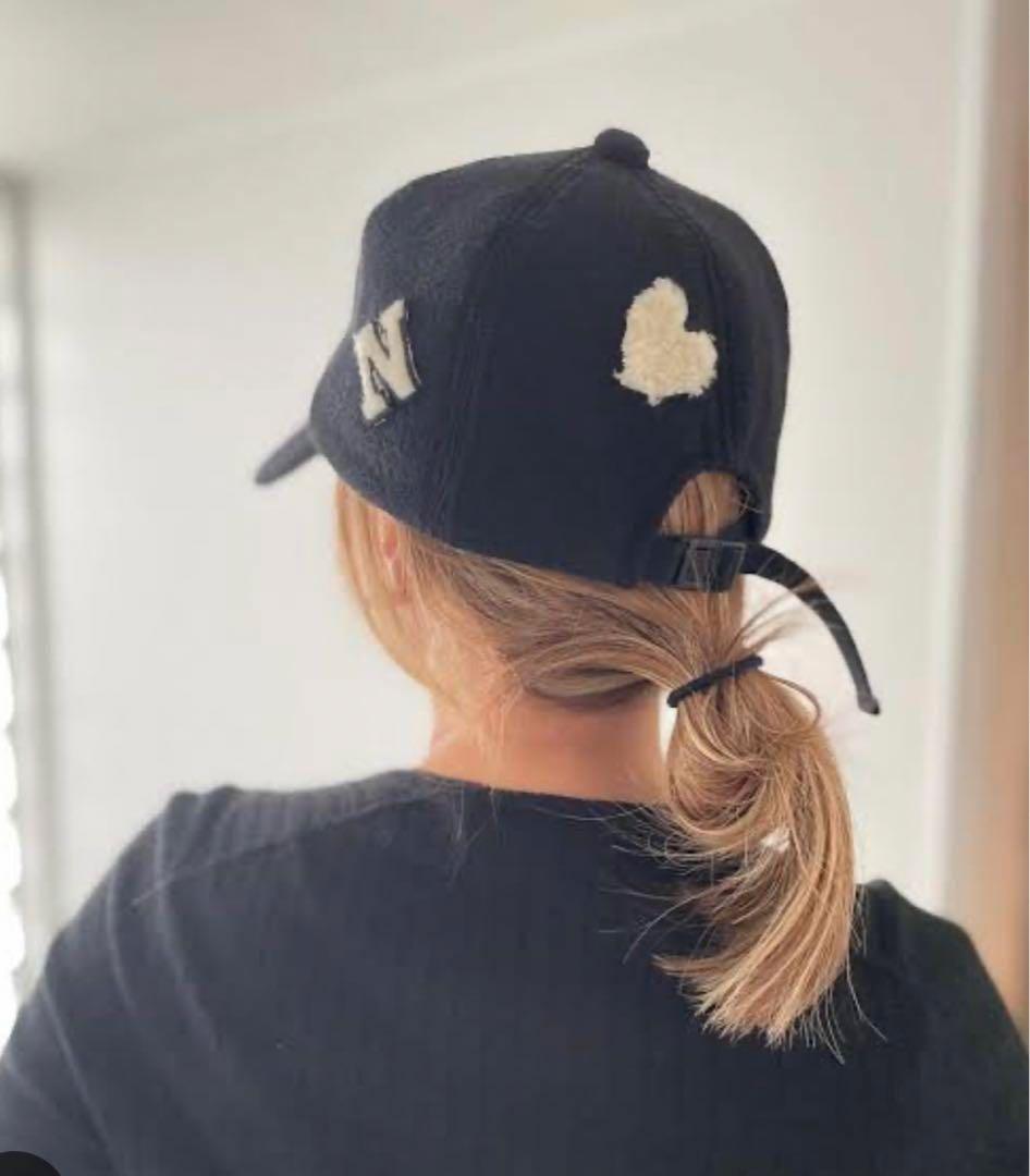 ELLESHOP限定♡LUDLOW ラドロー　キャップ　ブラック　ロンハーマン