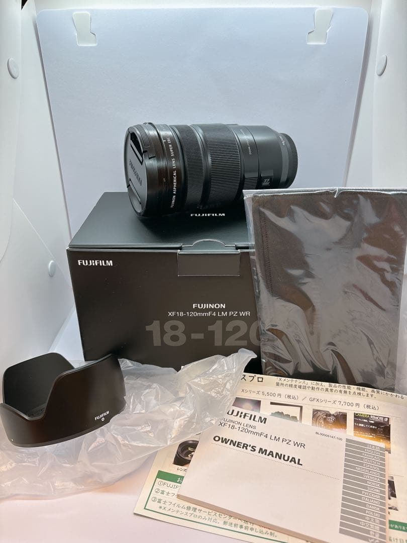 富士フイルムFUJIFILM XF18-120mm F4 LM PZ WR