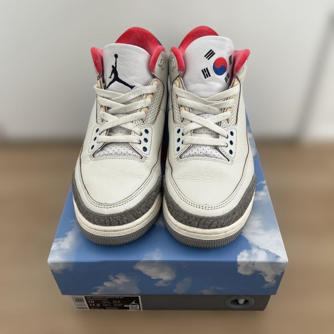 靴 AIR JORDAN 3 Seoul