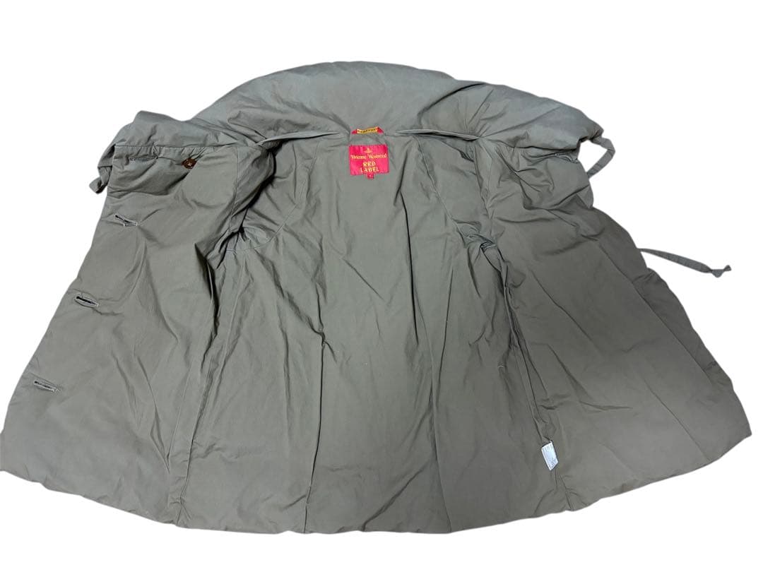 Vivienne Westwood ダウンジャケット カーキ　変形 オーブ