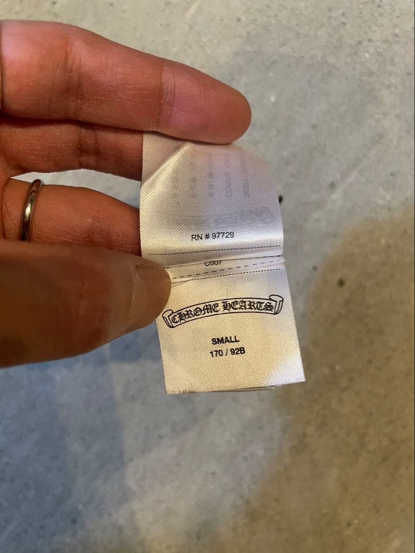 1番人気モデル　クロムハーツ　ホースシュー　タンクトップ　黒　S