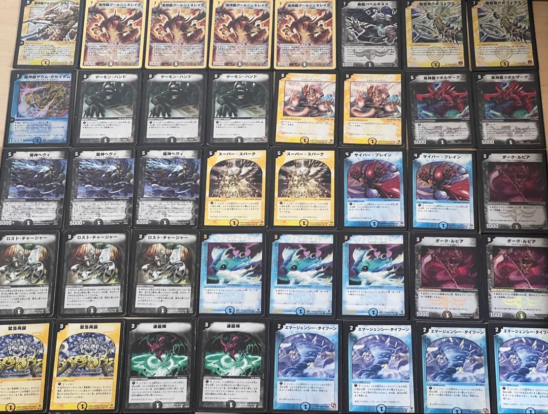 旧枠、クラシックデュエマ　（環境、テーマデッキ）　全7デッキ