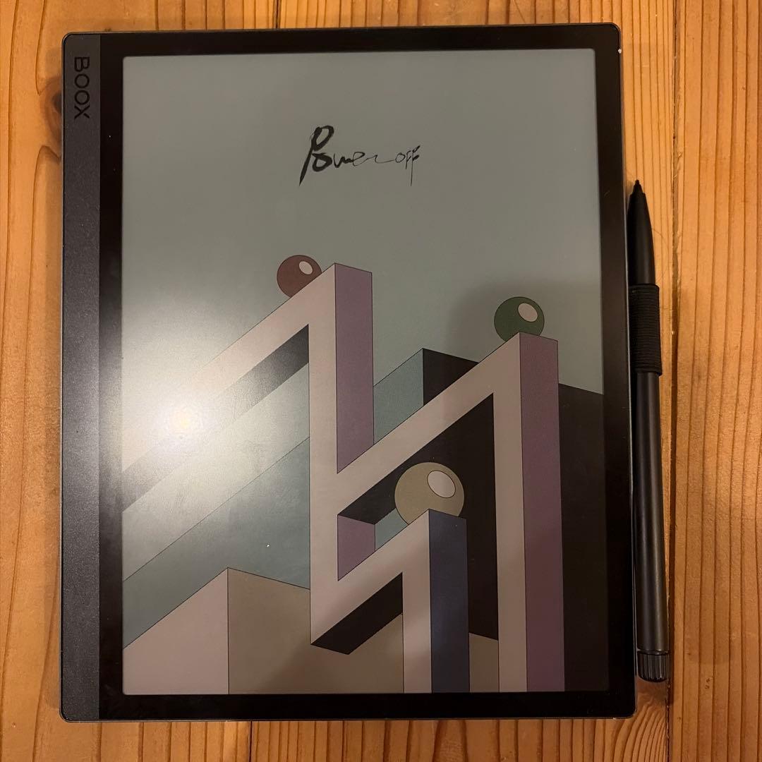 BOOX TabUltraC 10インチ電子ペーパータブレット　ペン付