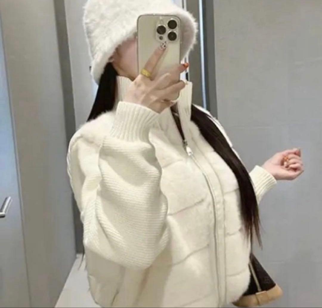 DHOLIC ダウンコート　エコファーダウンジャンパー