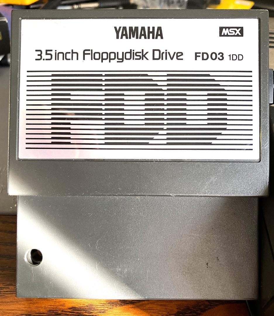 YAMAHA MSX FD-03 FD03フロッピーディスクドライブ 外付け