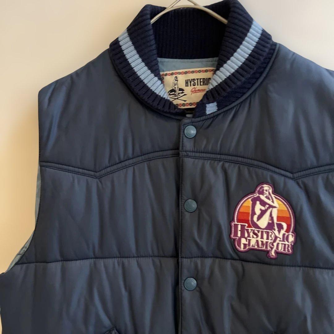 ★未使用並！HYSTERIC Glamour 中綿ウエスタンヒスベスト