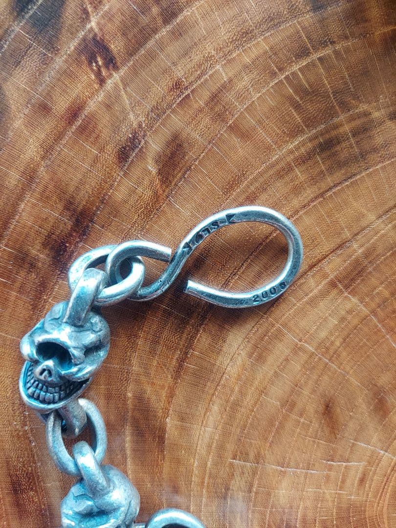 ストップライト stop light 17スカルウォレットチェーン