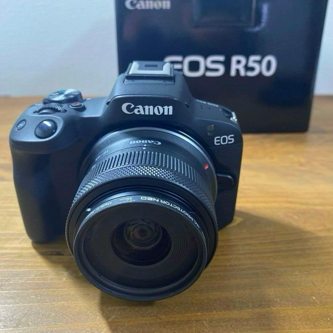 【美品】Canon EOS R50 レンズキット