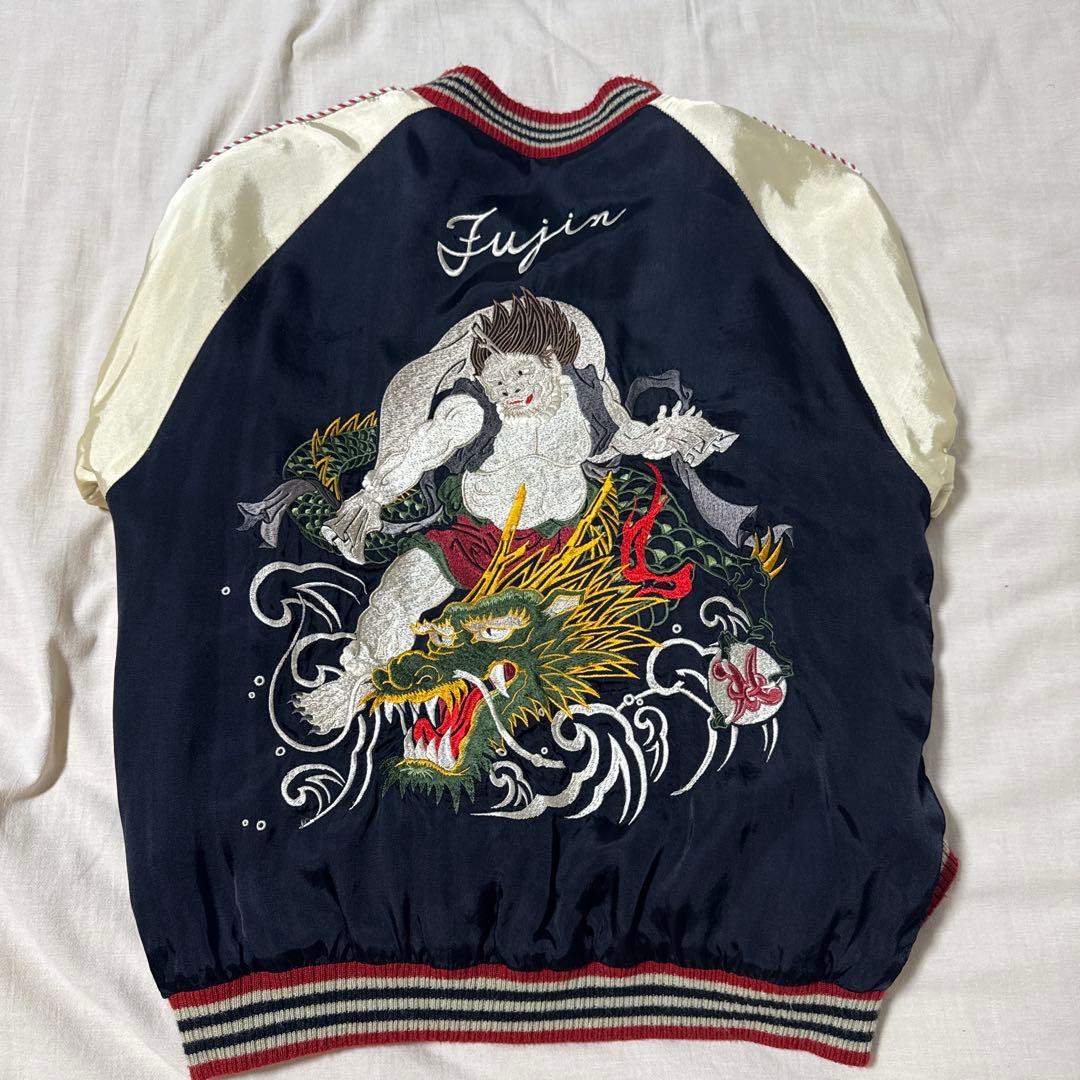 刺繍スカジャン クロップドヘッズ テーラー東洋 アメカジ