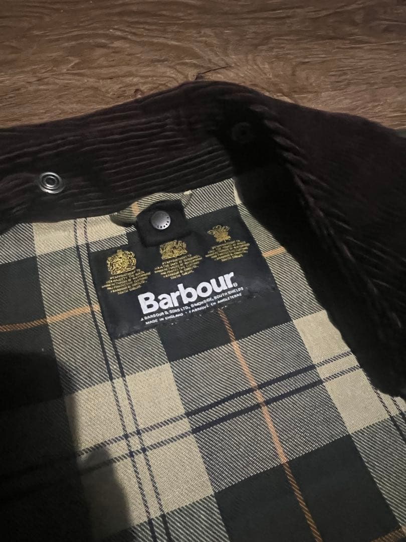 Barbour ダークグリーン ジャケット　ライナーセット　38美品