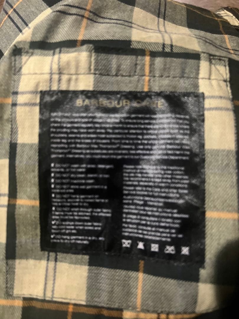 Barbour ダークグリーン ジャケット　ライナーセット　38美品