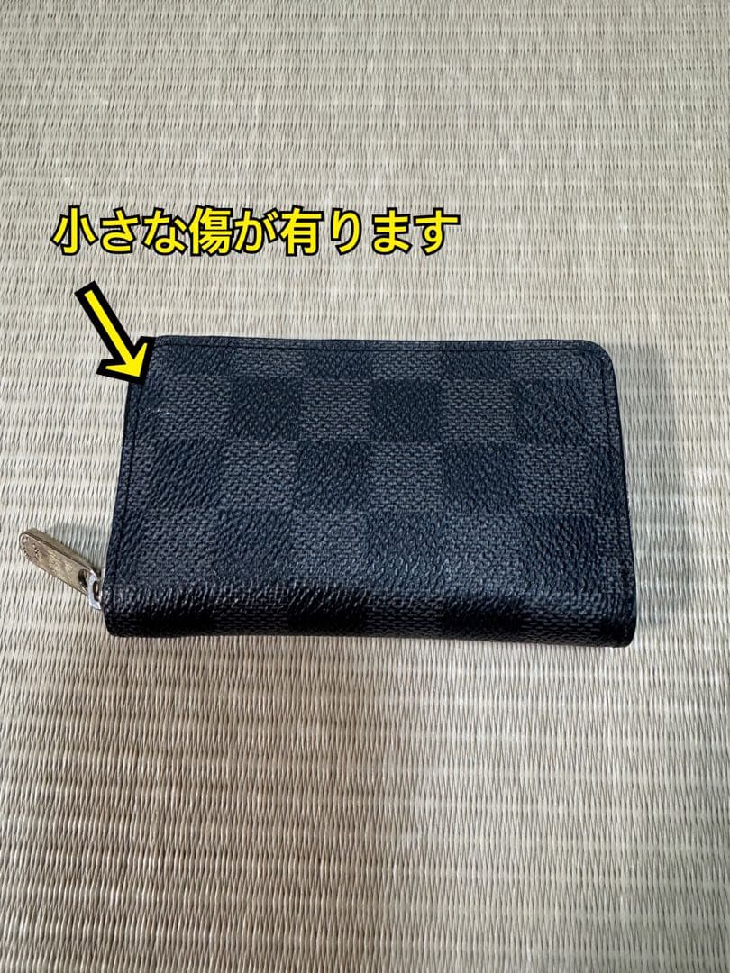 ルイヴィトン ダミエグラフィット　ジッピー　パース　カードケース