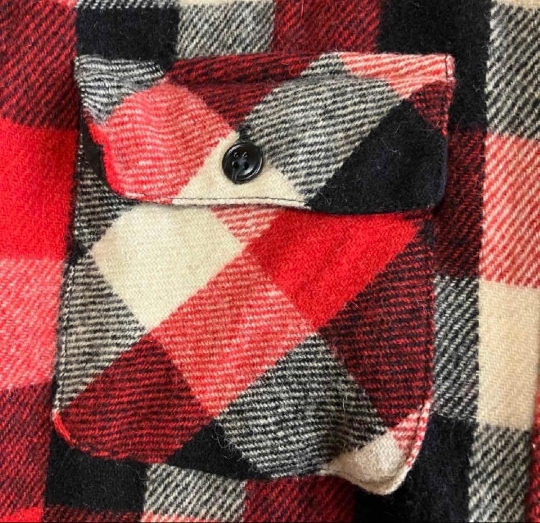 V*r様 FIVE 5 BROTHERファイブ ブラザー ウールチェックシャツ