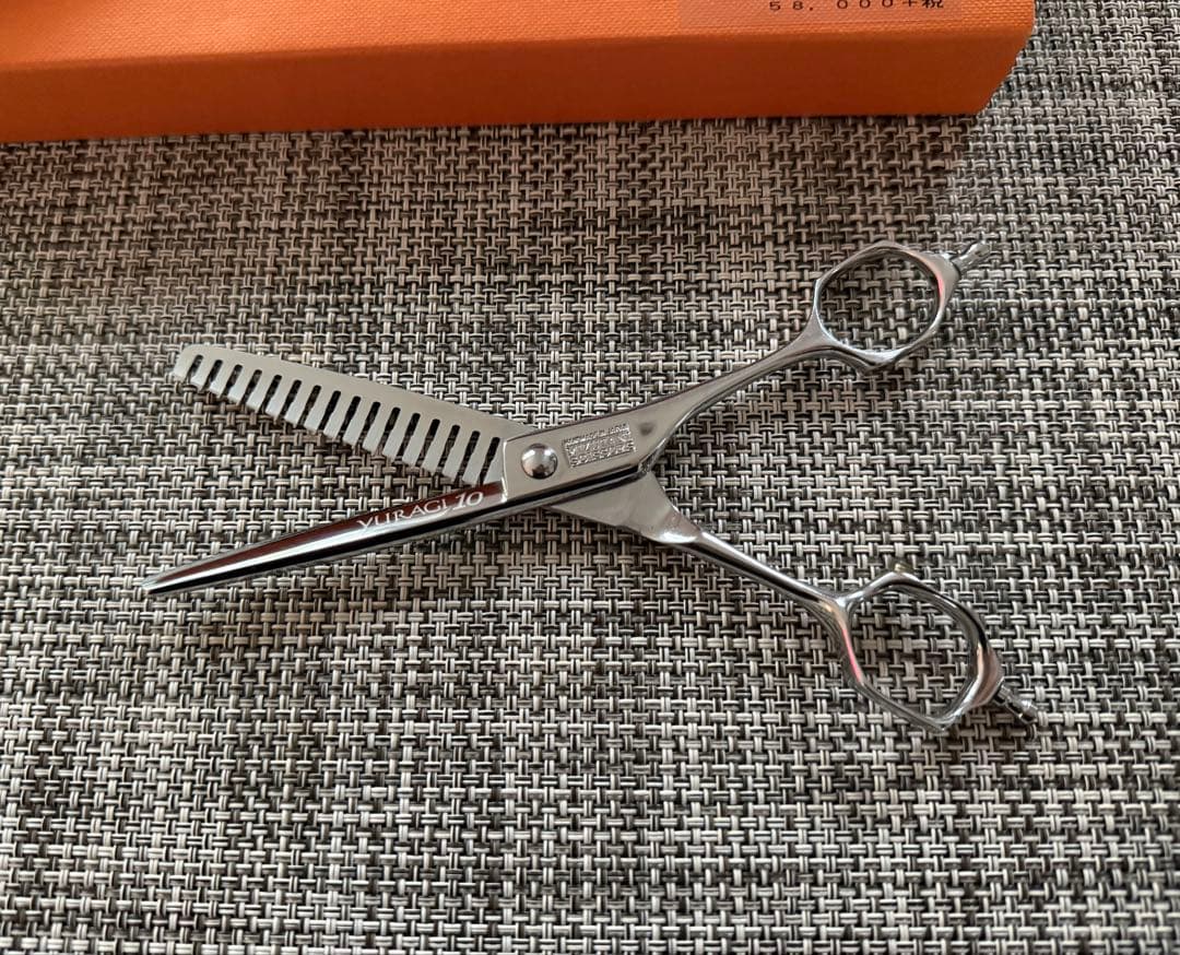 【美品】MIZUTANI ミズタニ　セニングシザー　ユラギ10