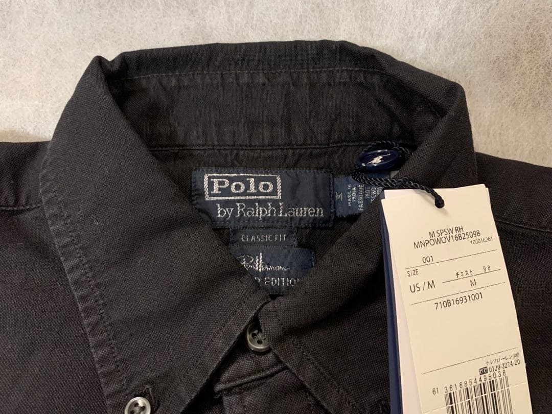 ラルフローレン ロンハーマン オックスフォード PPC ボタンダウンシャツ M