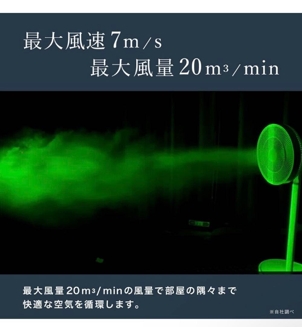 LAViNO (ラビーノ) エアーループ 扇風機 BLDCモーター ファン