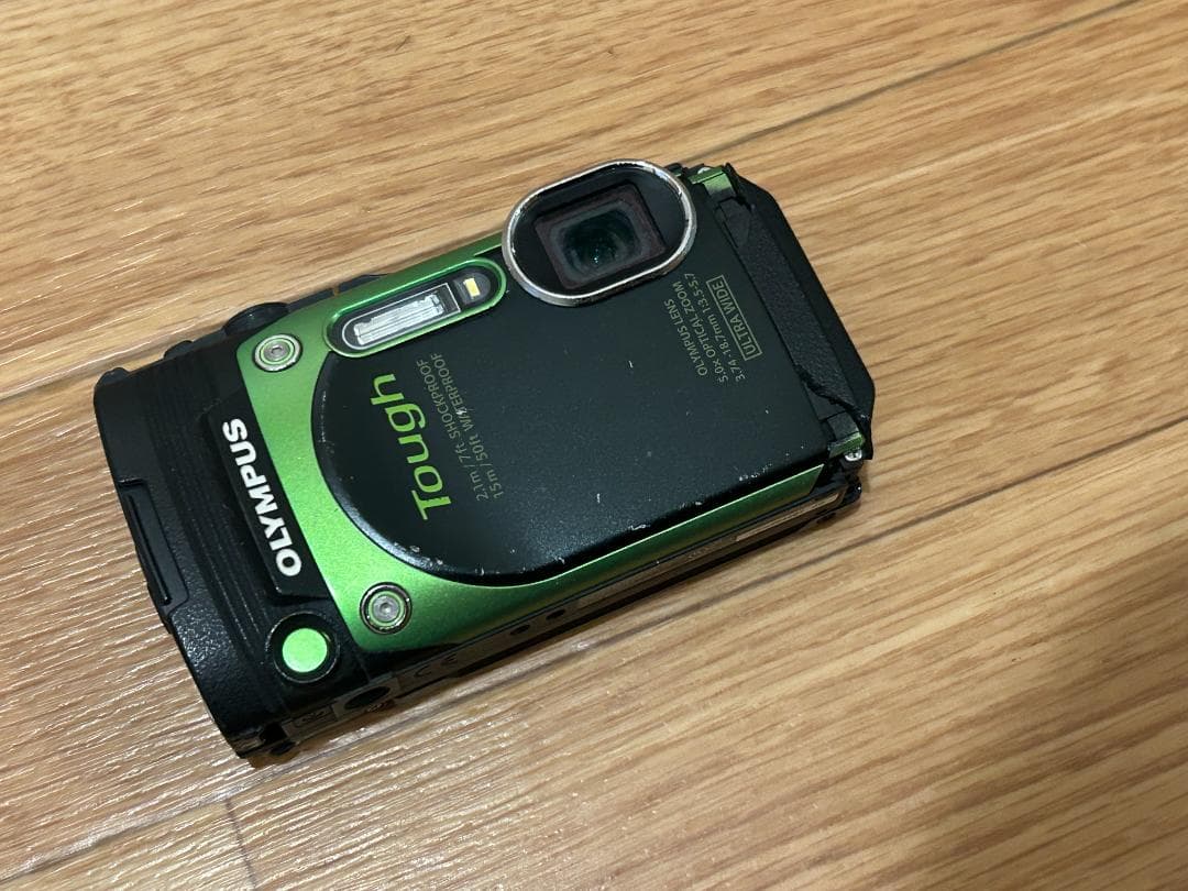 OLYMPUS TG-870 グリーン オリンパス ジャンク