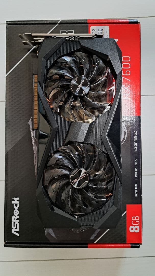 グラフィックボード・グラボ・ビデオカード AMD RX 7600