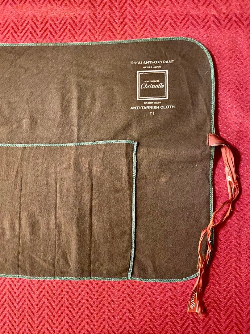 【三姉妹さま専用商品】クリストフル パール カトラリーセット＆純正保管袋