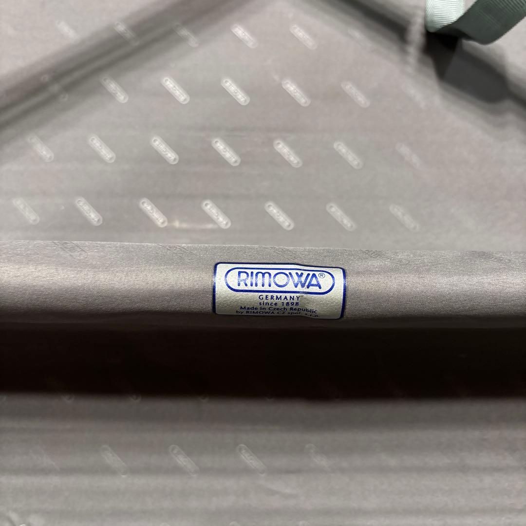 【破損】RIMOWA リモワ　サルサ　マットブラック スーツケース　4輪　87L