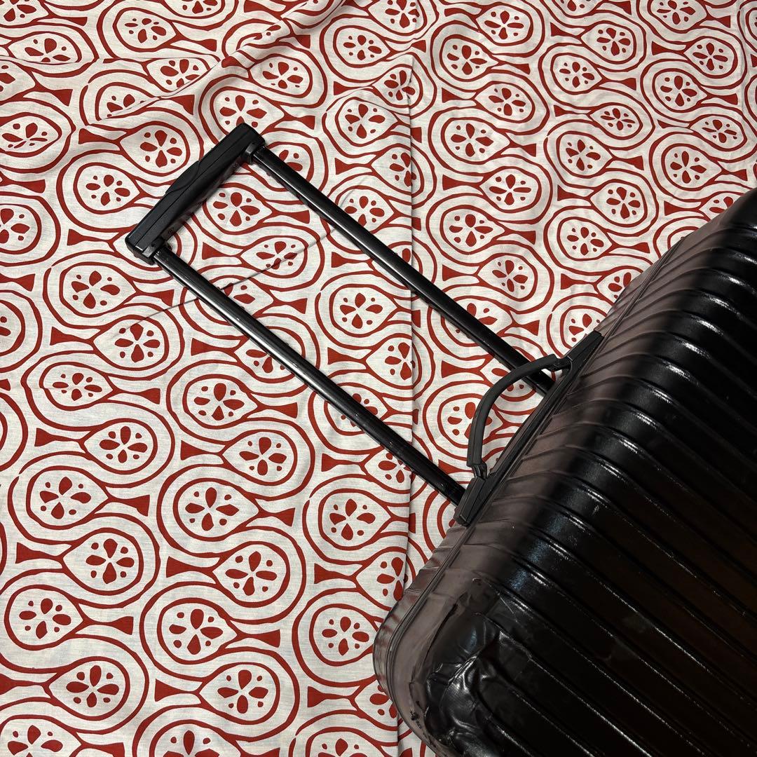 【破損】RIMOWA リモワ　サルサ　マットブラック スーツケース　4輪　87L