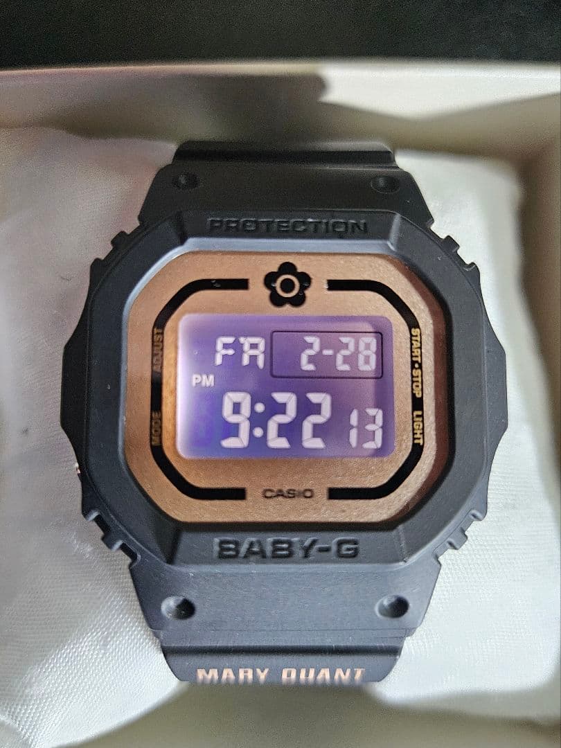 BABY-G マリークワント 　デジタル腕時計　極美品 BGD-500